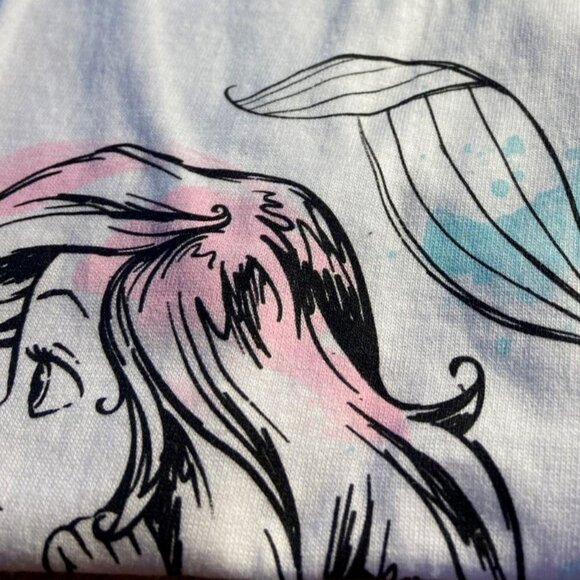 Disney Princess Ariel Toddler Girls White Watch Me Shine NWT 3T - Picture 4 of 6